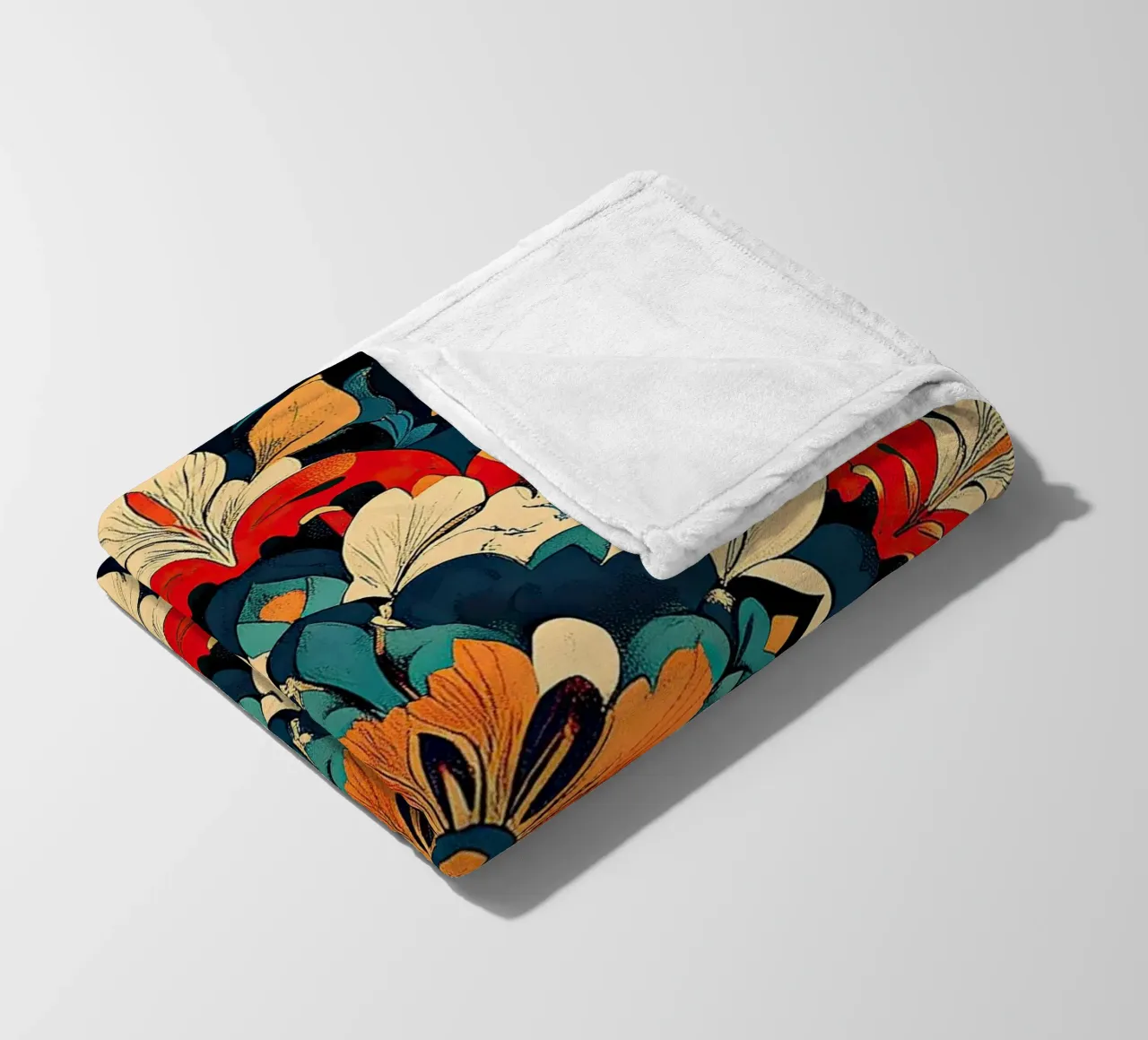 Radiance in Full Bloom coperta in pile da Artful Bloom