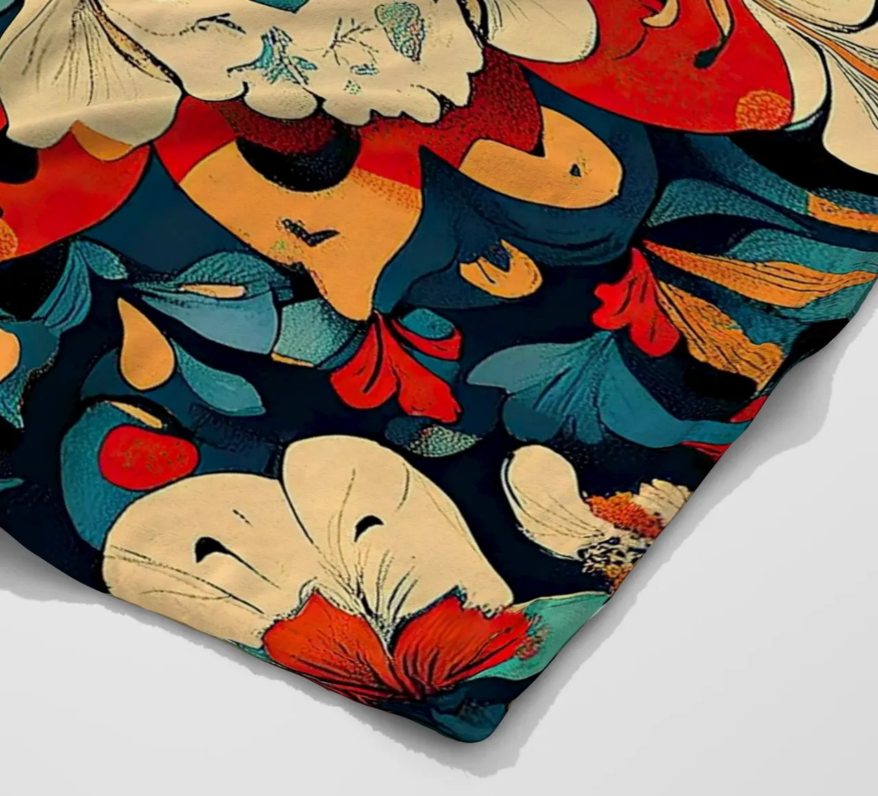 Radiance in Full Bloom coperta in pile da Artful Bloom