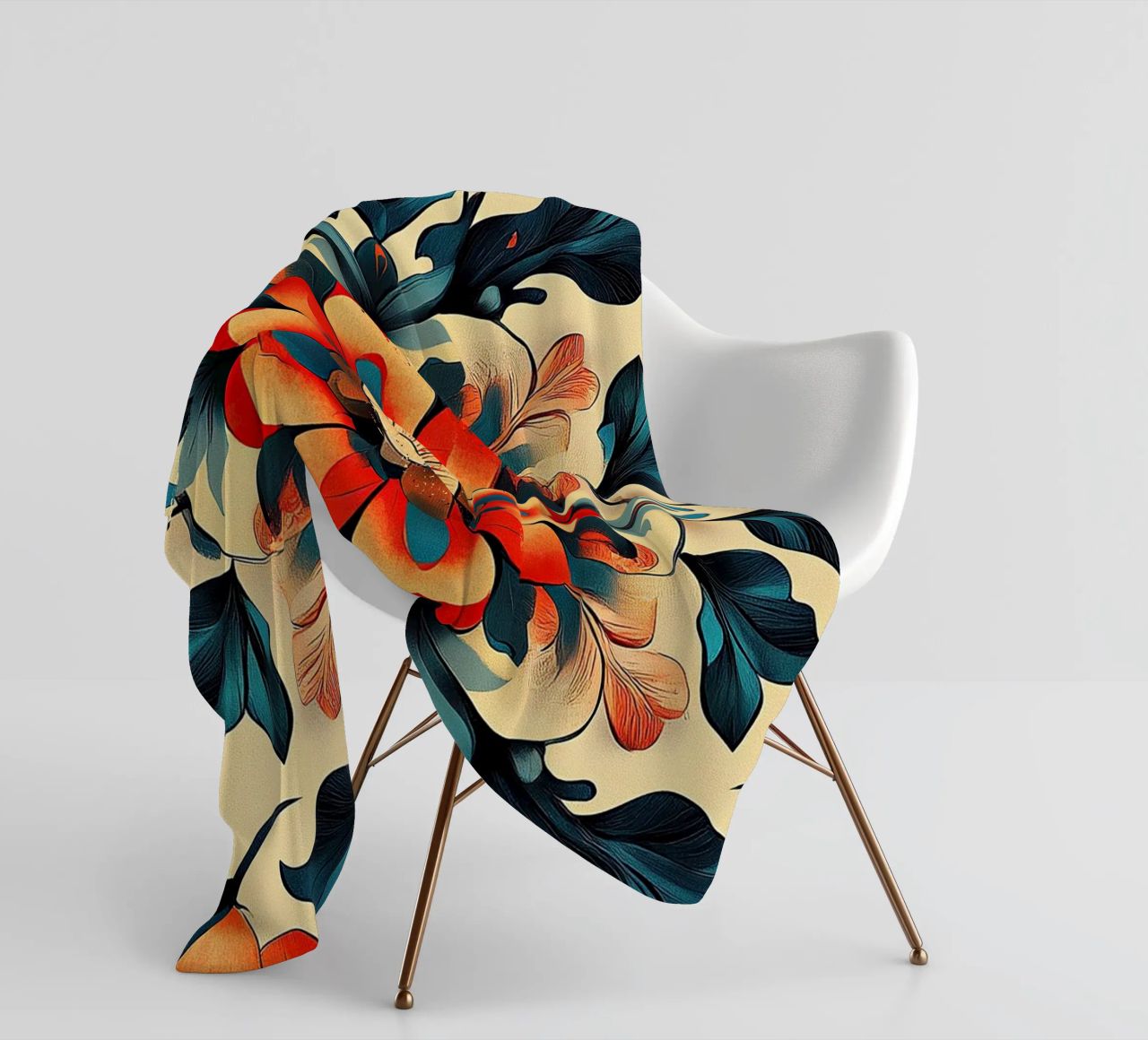 Wild Blooms Unbound coperta in pile da Artful Bloom