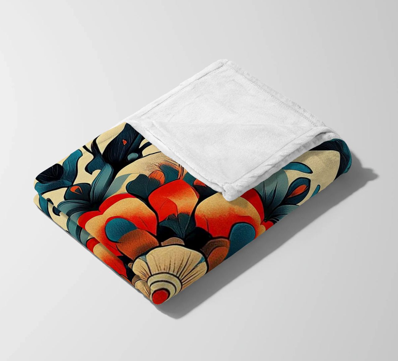 Wild Blooms Unbound coperta in pile da Artful Bloom