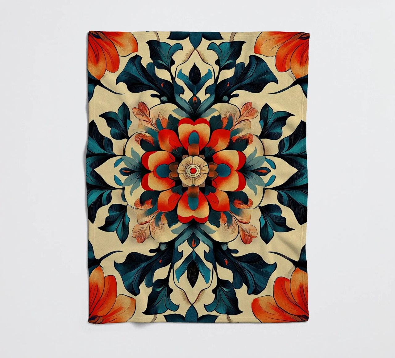 Wild Blooms Unbound coperta in pile da Artful Bloom