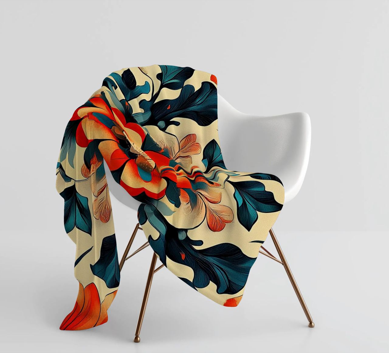 Wild Blooms Unbound coperta in pile da Artful Bloom