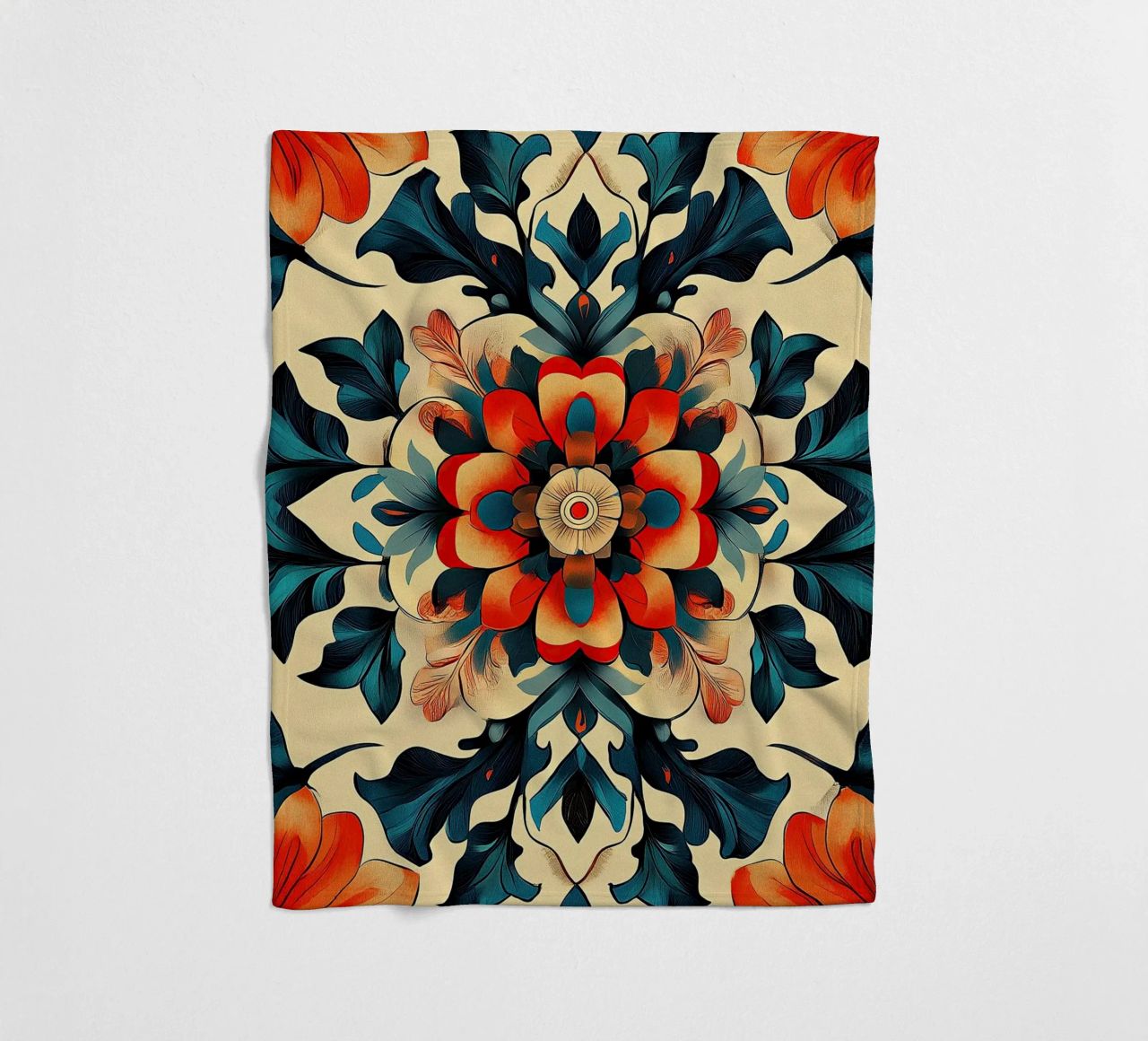 Wild Blooms Unbound coperta in pile da Artful Bloom