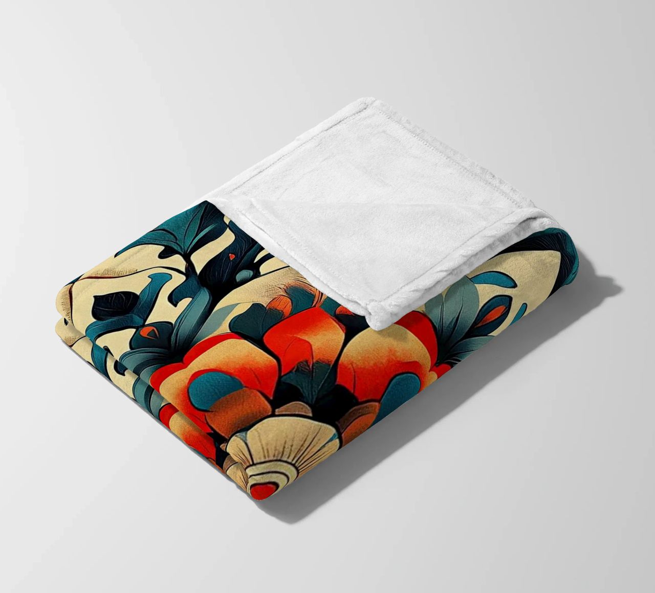 Wild Blooms Unbound coperta in pile da Artful Bloom