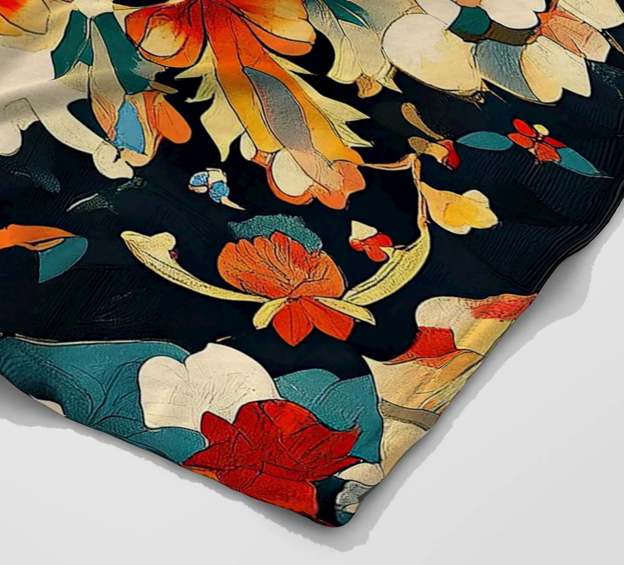 The Whispering Meadow coperta in pile da Artful Bloom