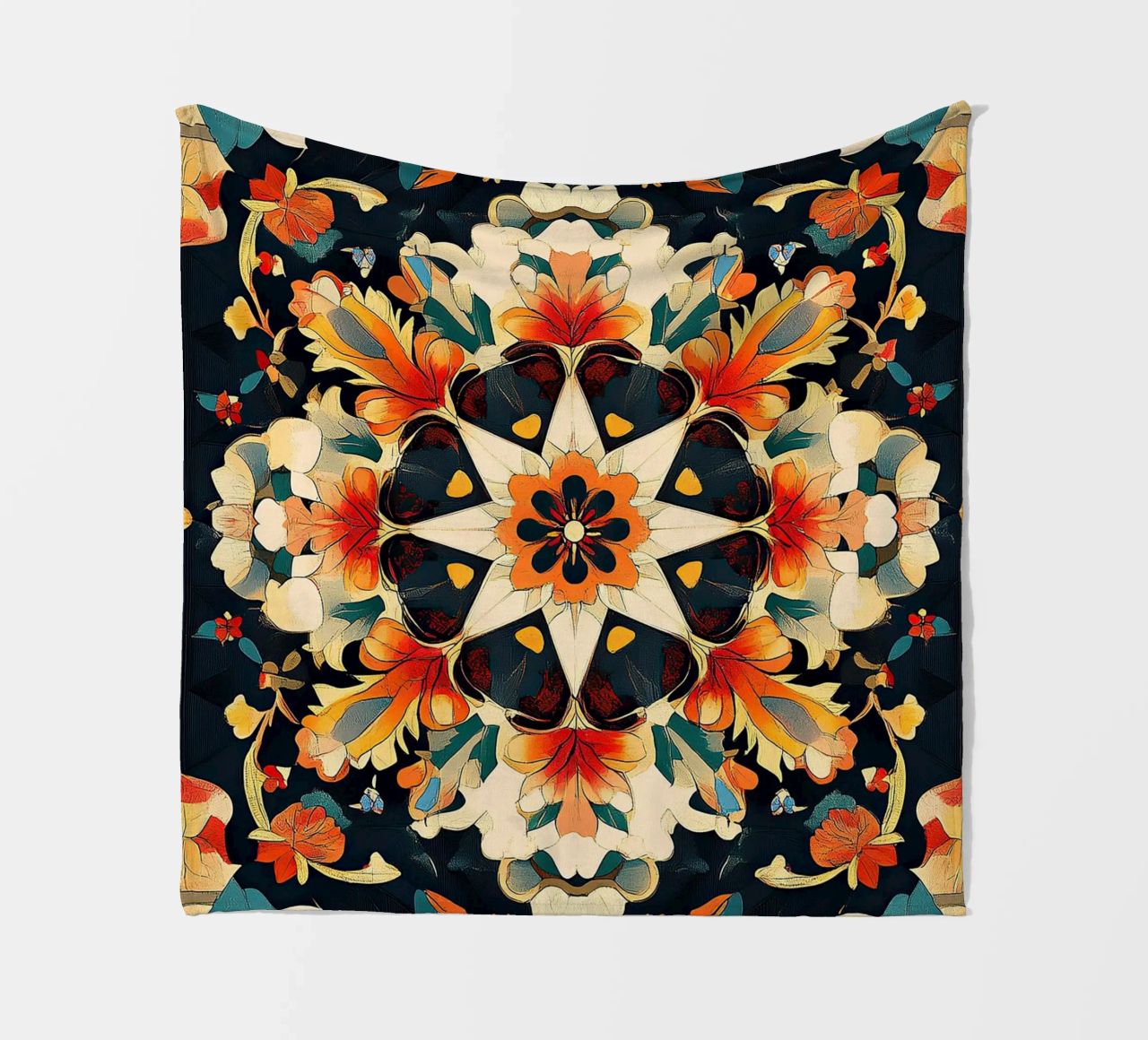 The Whispering Meadow coperta in pile da Artful Bloom