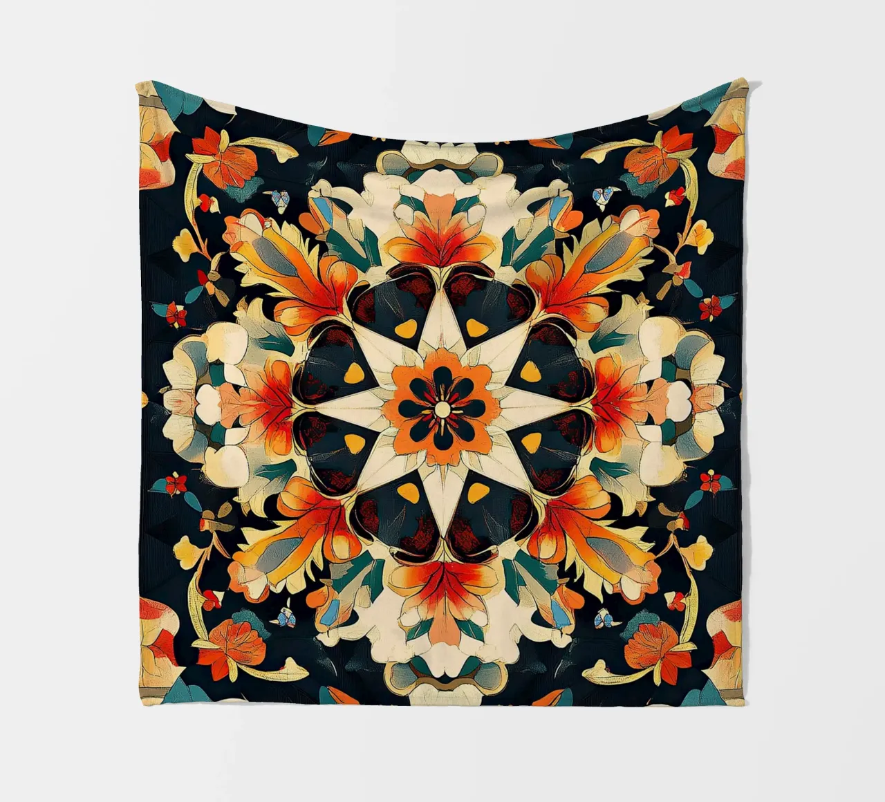 The Whispering Meadow coperta in pile da Artful Bloom