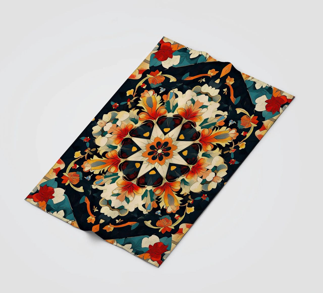 The Whispering Meadow coperta in pile da Artful Bloom