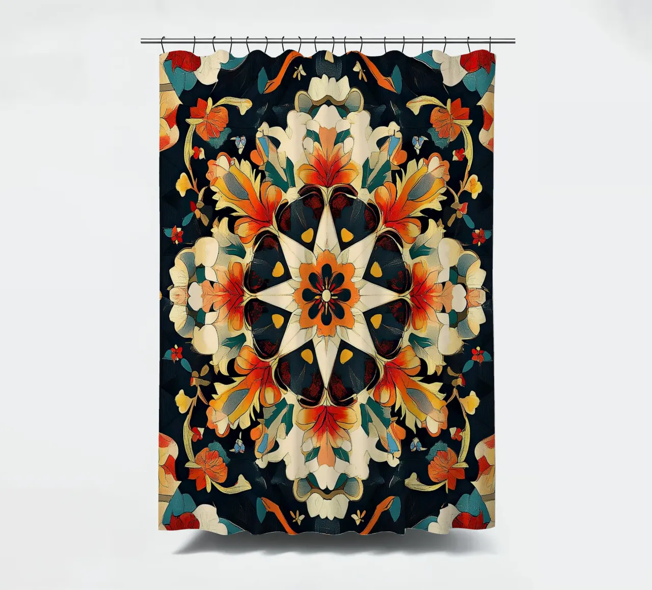 The Whispering Meadow Duschvorhang von Artful Bloom
