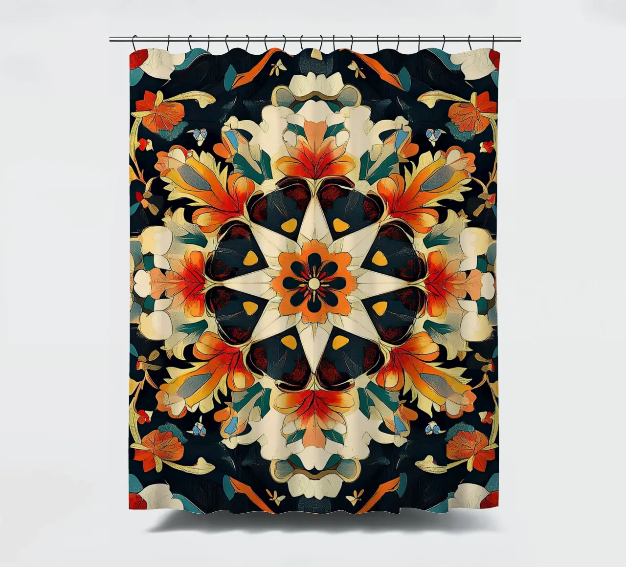 The Whispering Meadow Duschvorhang von Artful Bloom