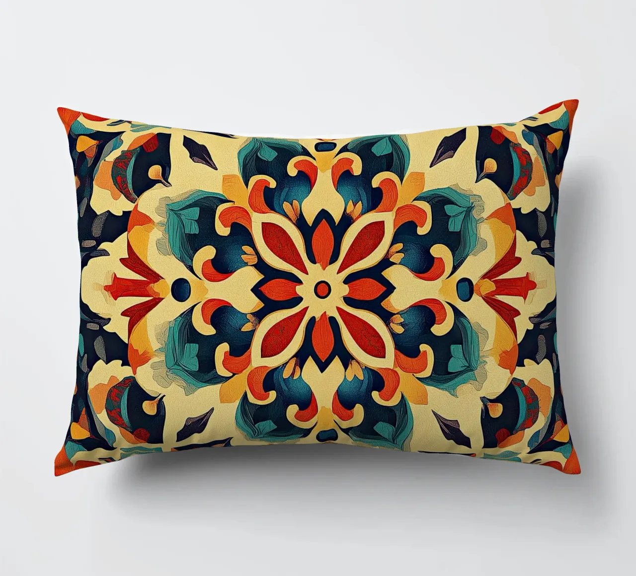 A Canvas of Blossoms cuscino da Artful Bloom