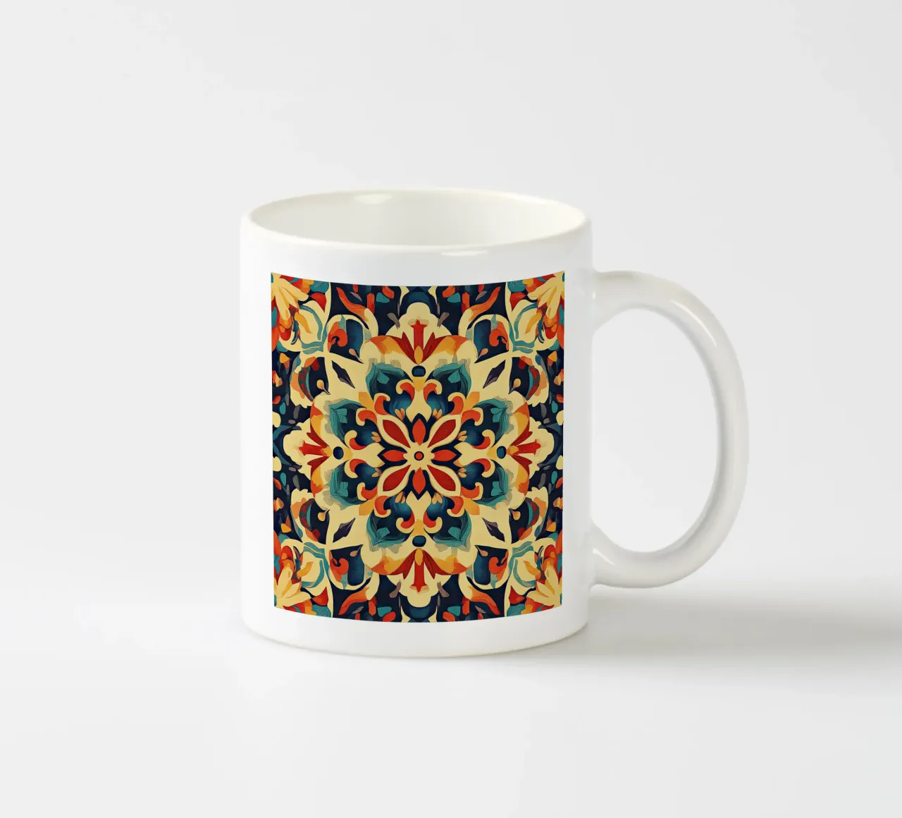 A Canvas of Blossoms tazza in ceramica da Artful Bloom