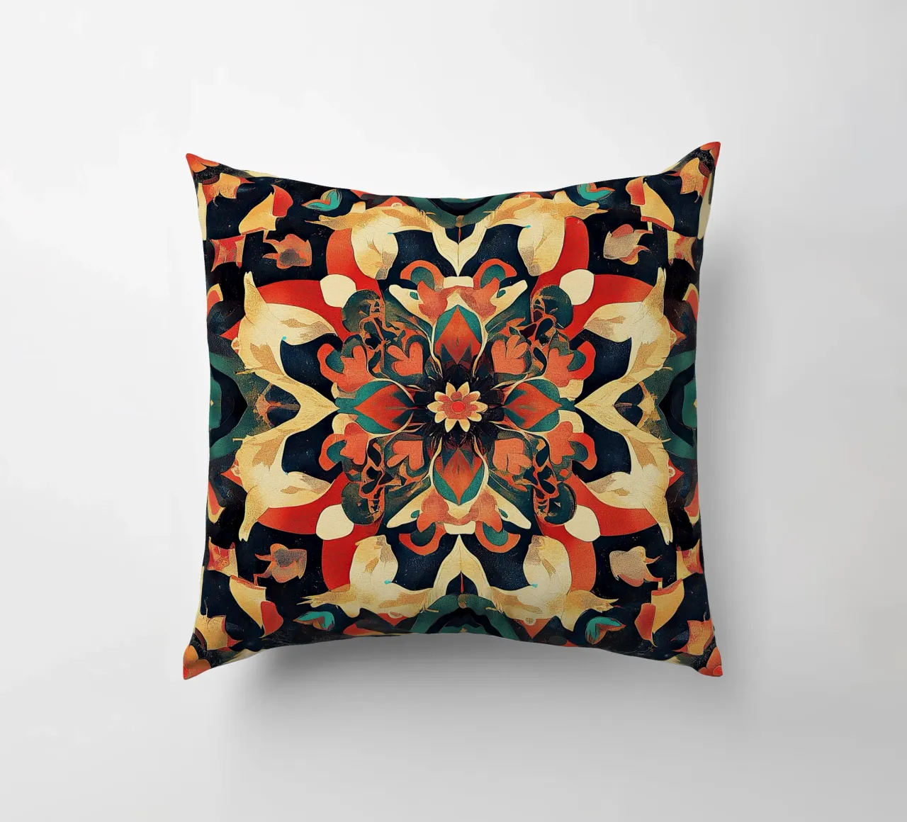 A Delicate Floral Reverie cuscino da Artful Bloom