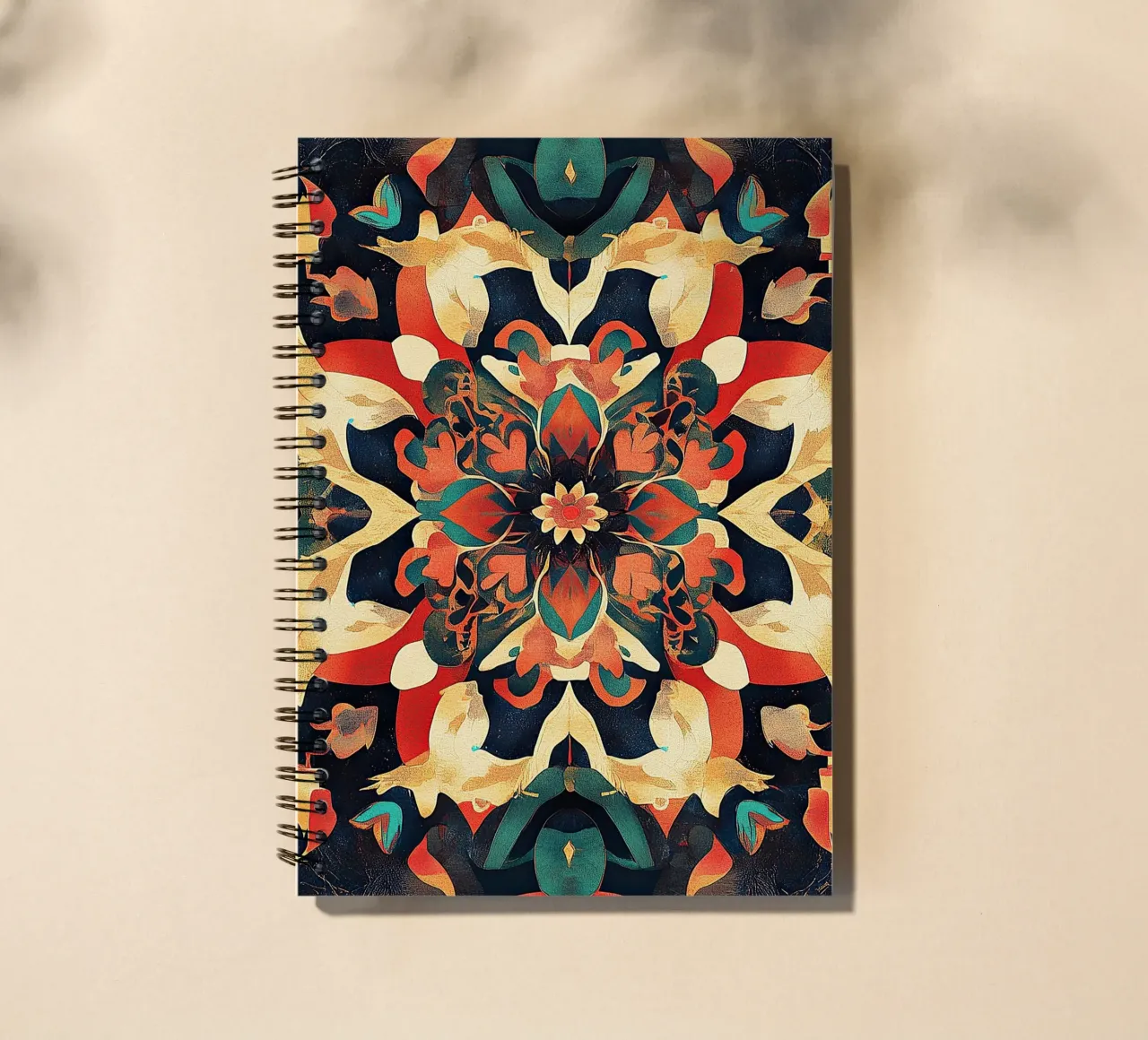 A Delicate Floral Reverie spiral notebook by Artful Bloom