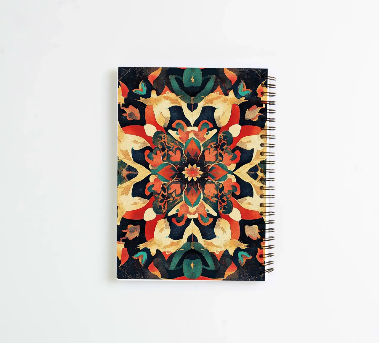 A Delicate Floral Reverie spiral notebook by Artful Bloom