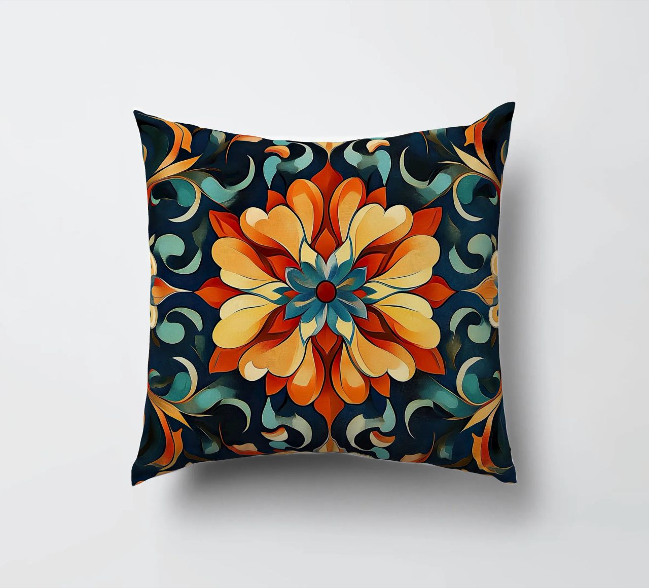 Breath of the Wildflower decorative cushion by Artful Bloom