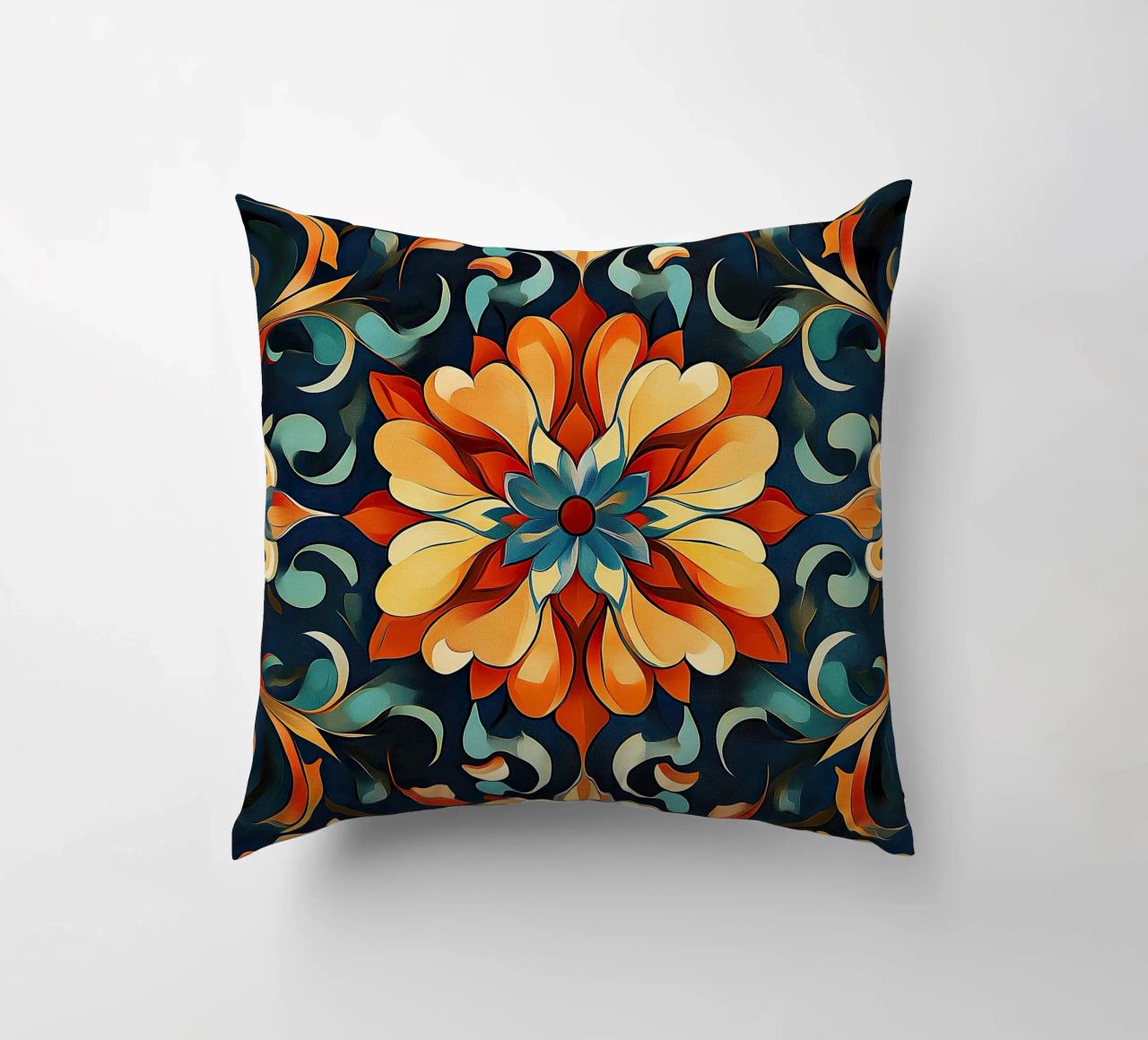 Breath of the Wildflower decorative cushion by Artful Bloom