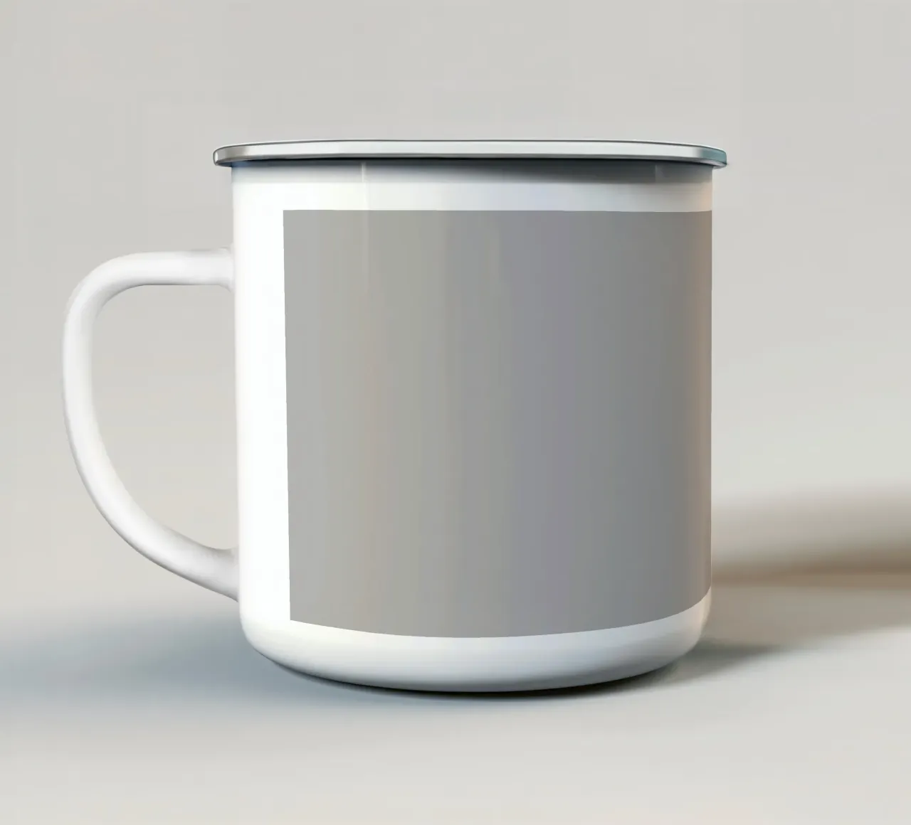 Solo qui per le vibrazioni del microfono Tap ASMR tazza in smalto da sillyindustries