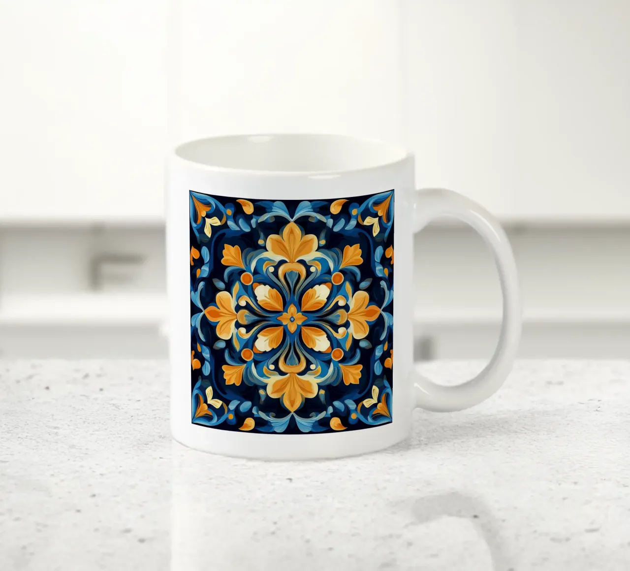 Elegance in Bloom tazza in ceramica da Artful Bloom