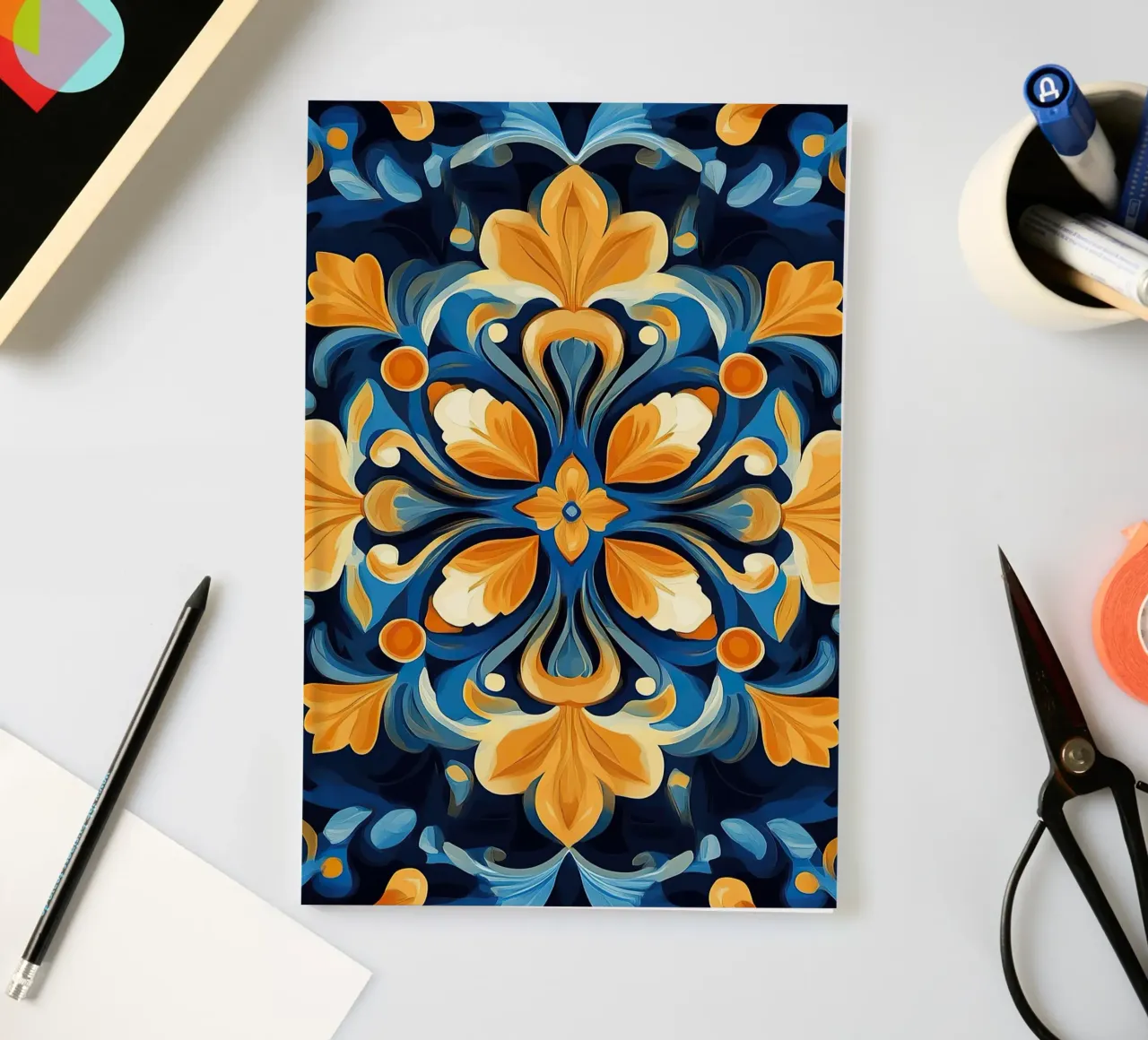 Elegance in Bloom notebook by Artful Bloom