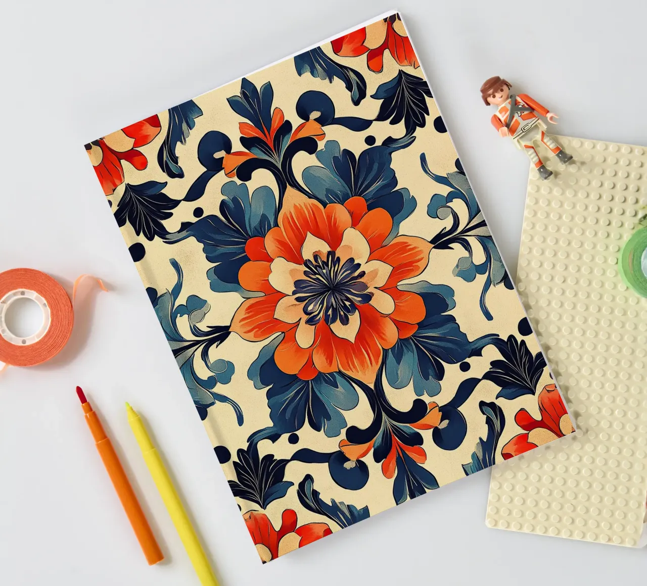 Floral Serenade notebook by Artful Bloom