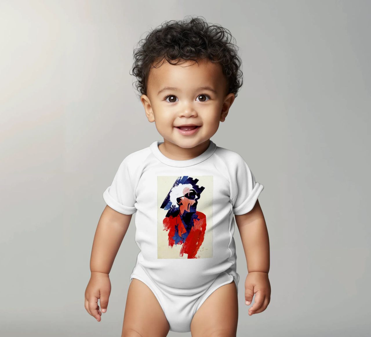 Emett Doc Kurzarm Babybody von Róbert Farkas