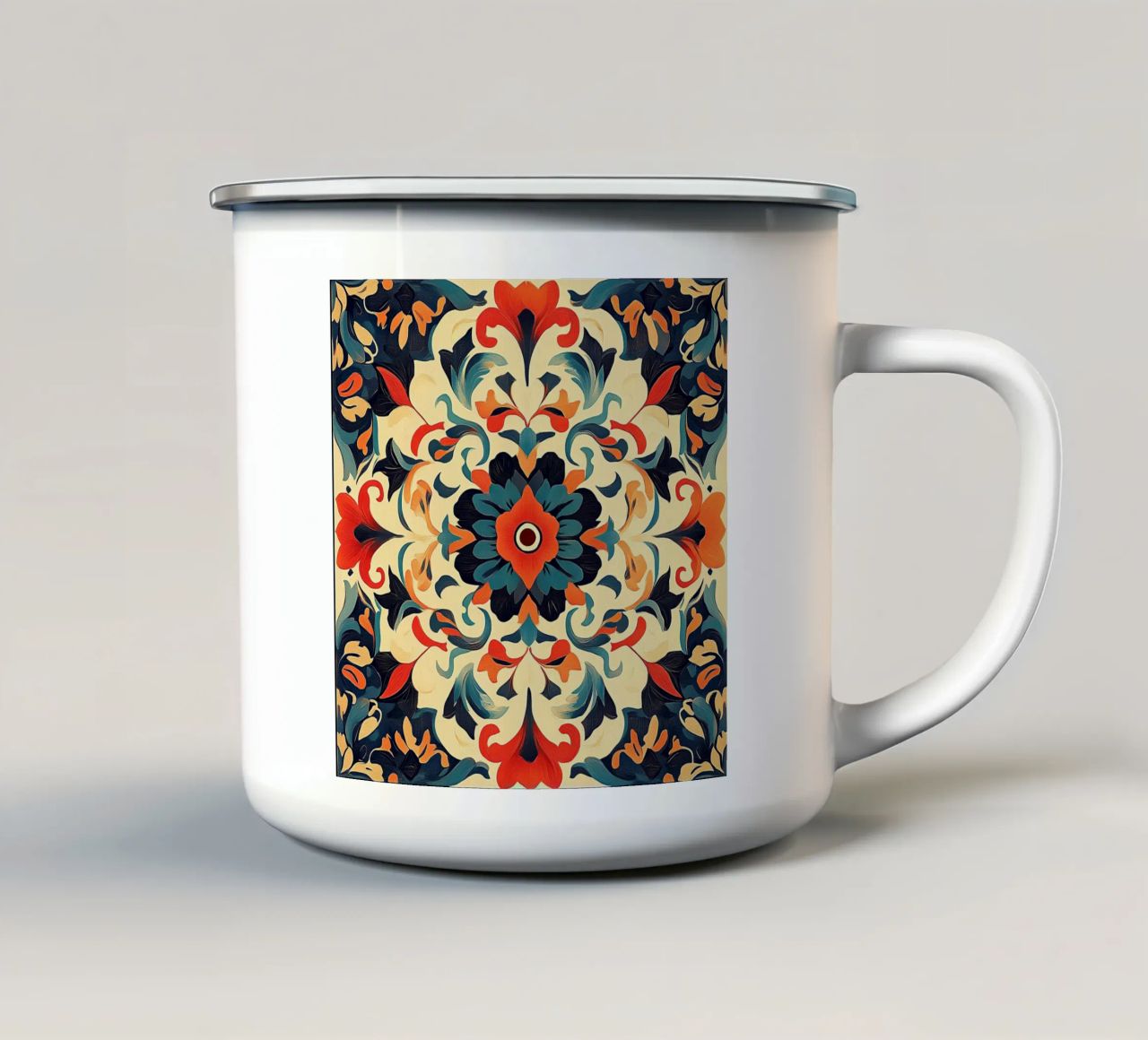 Meadowlight Visions tazza in smalto da Artful Bloom