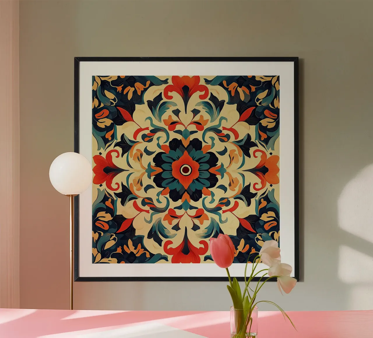 Meadowlight Visions poster con telaio in alluminio da Artful Bloom