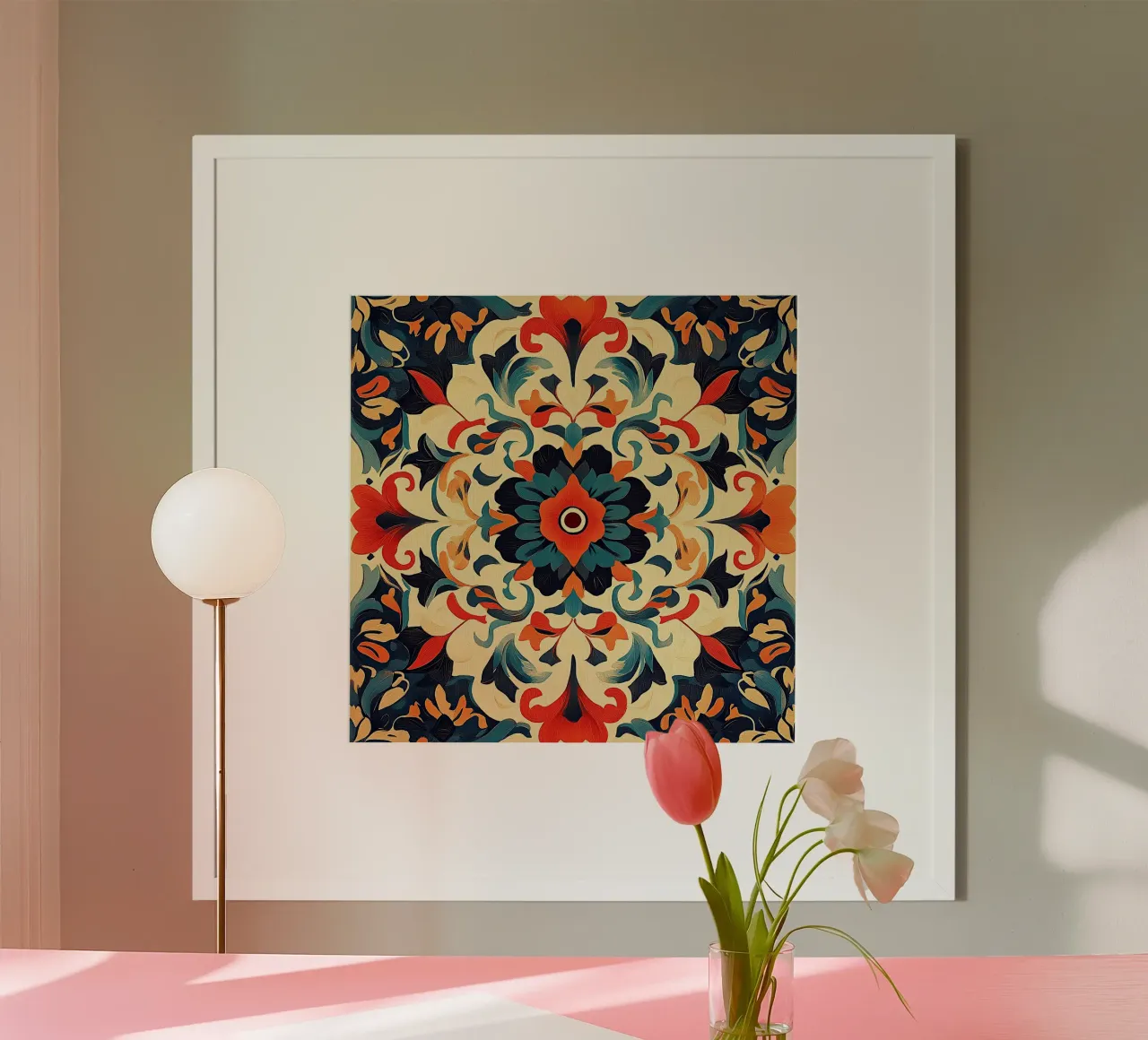 Meadowlight Visions poster con telaio in alluminio da Artful Bloom