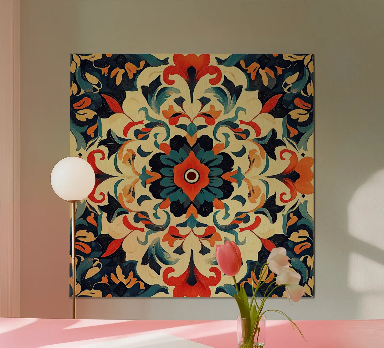 Meadowlight Visions poster con telaio in alluminio da Artful Bloom