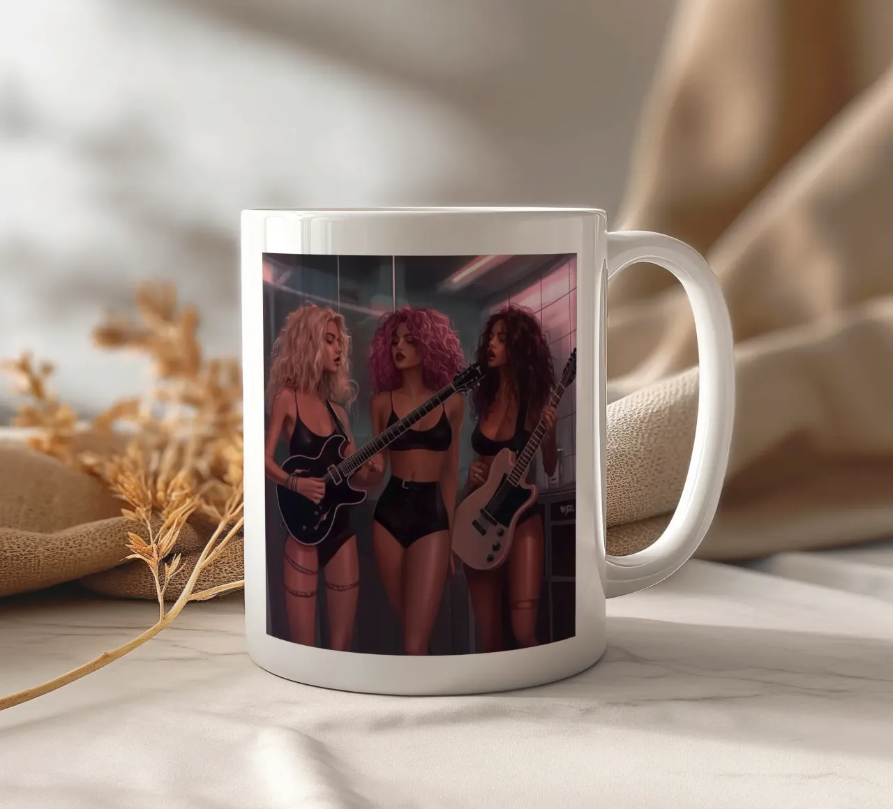 Rock Band tazza in ceramica da Motivate-Today