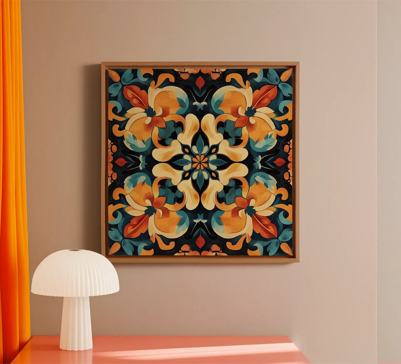 Infinite Garden Horizon canvas by Artful Bloom