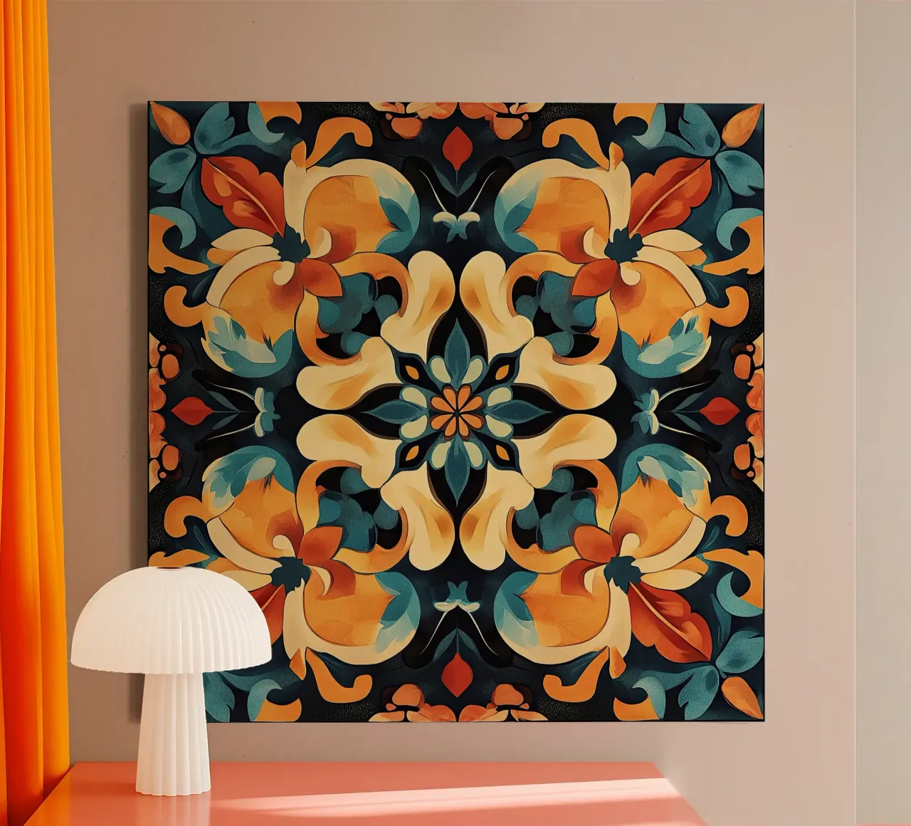 Infinite Garden Horizon canvas by Artful Bloom