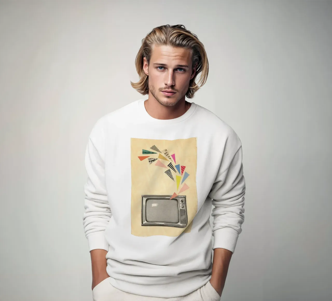 Televisione felpa da Cassia Beck Collage