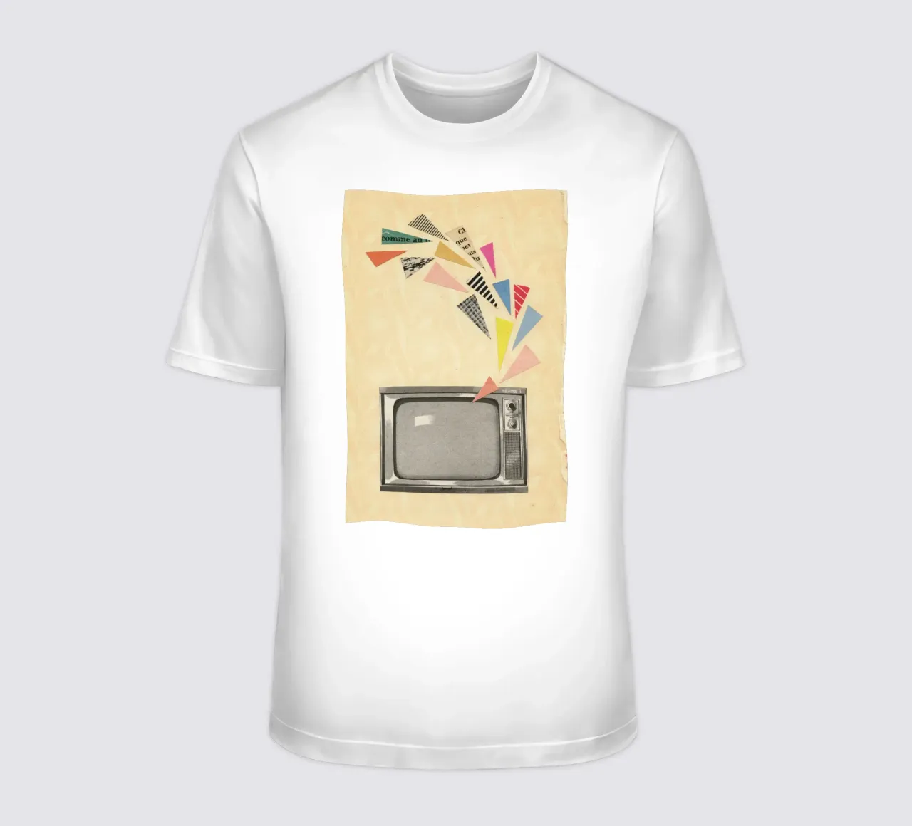 Televisione t-shirt da Cassia Beck Collage