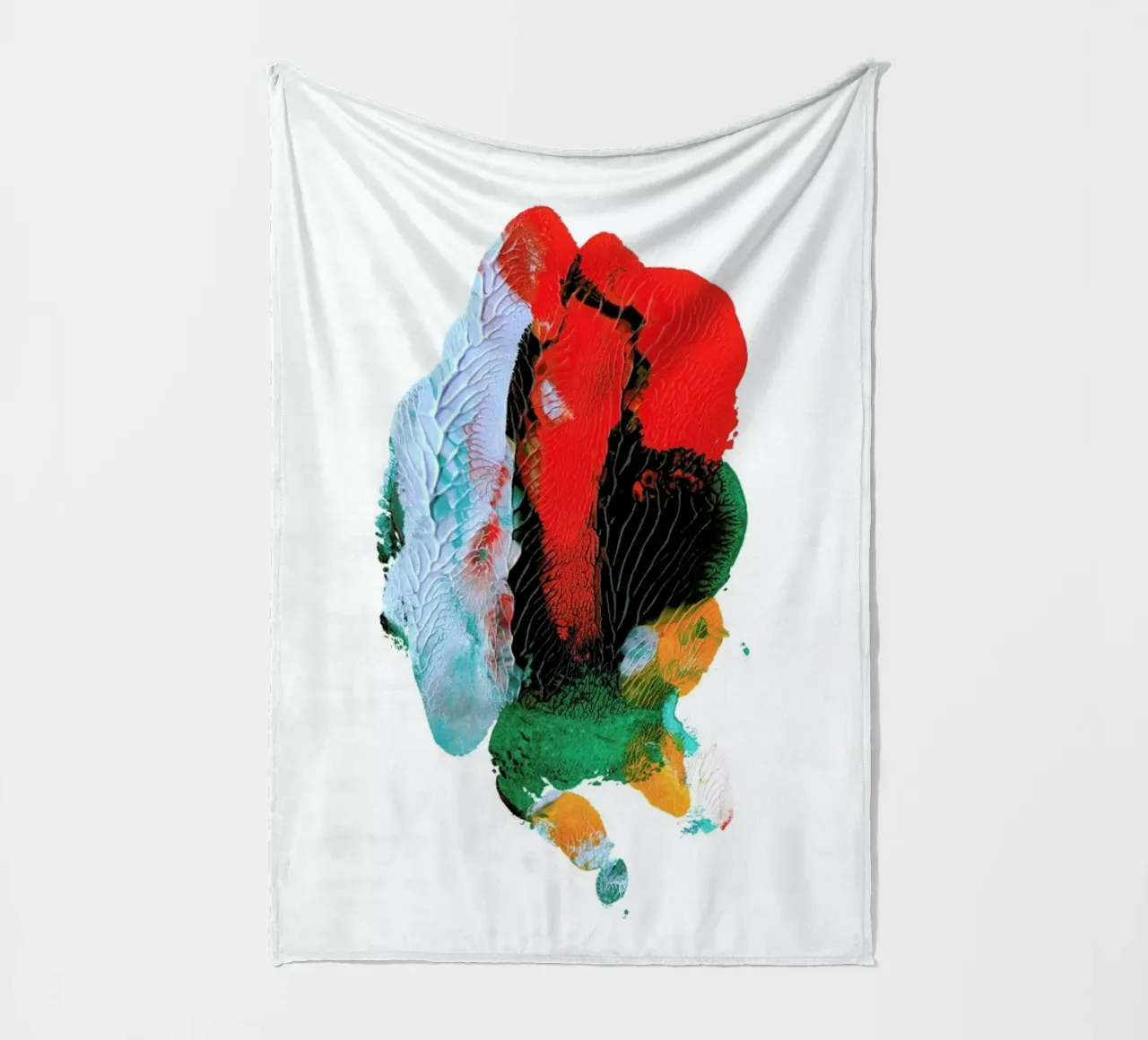 Holy Smudge (Red) coperta in pile da BlauMaschine