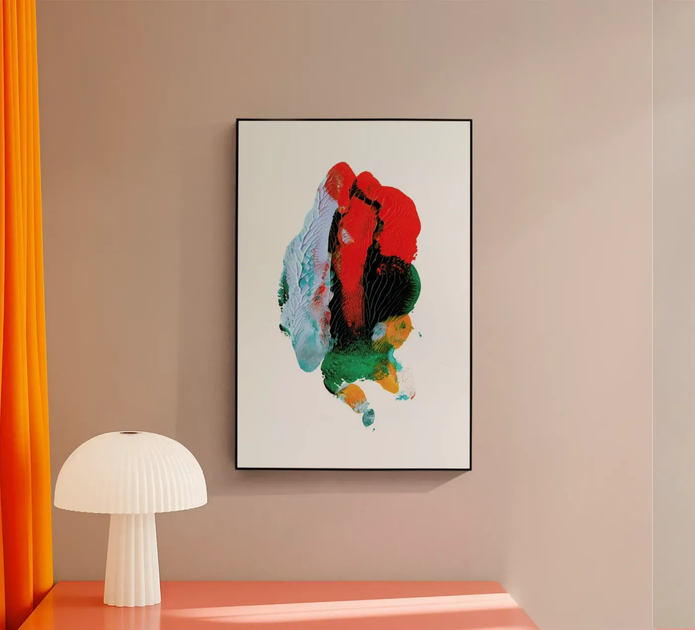 Holy Smudge (Red) plexiglass da BlauMaschine