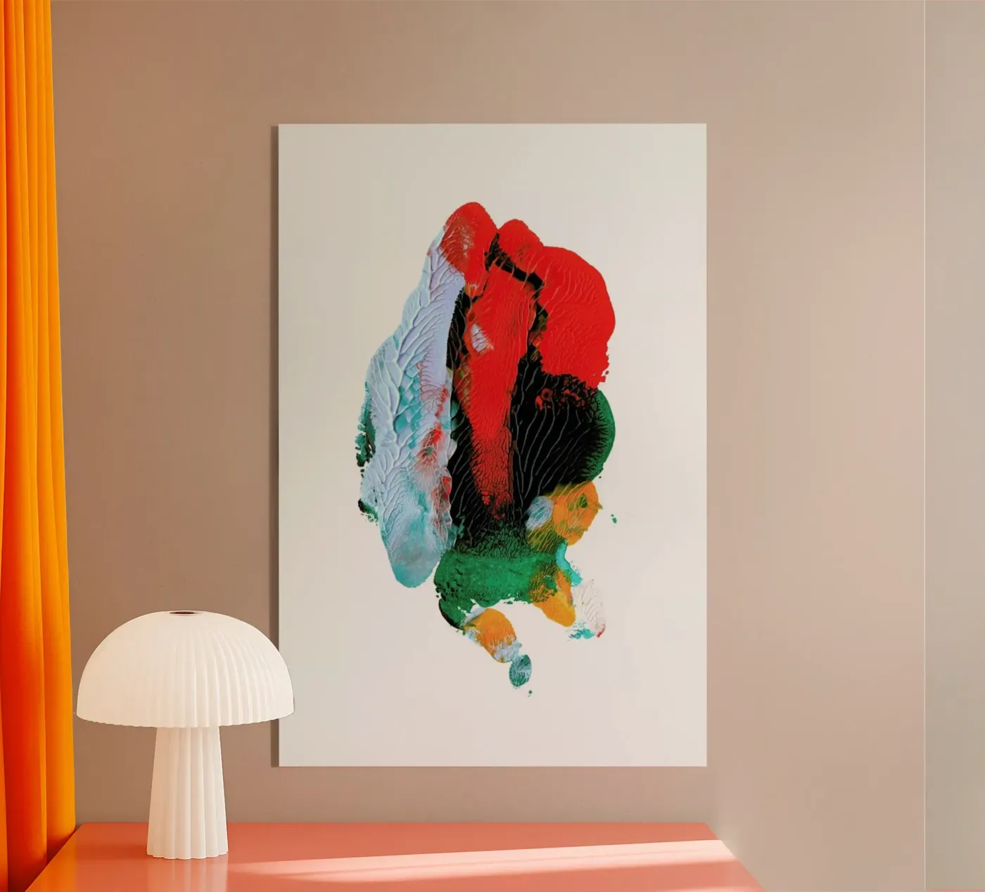 Holy Smudge (Red) plexiglass da BlauMaschine