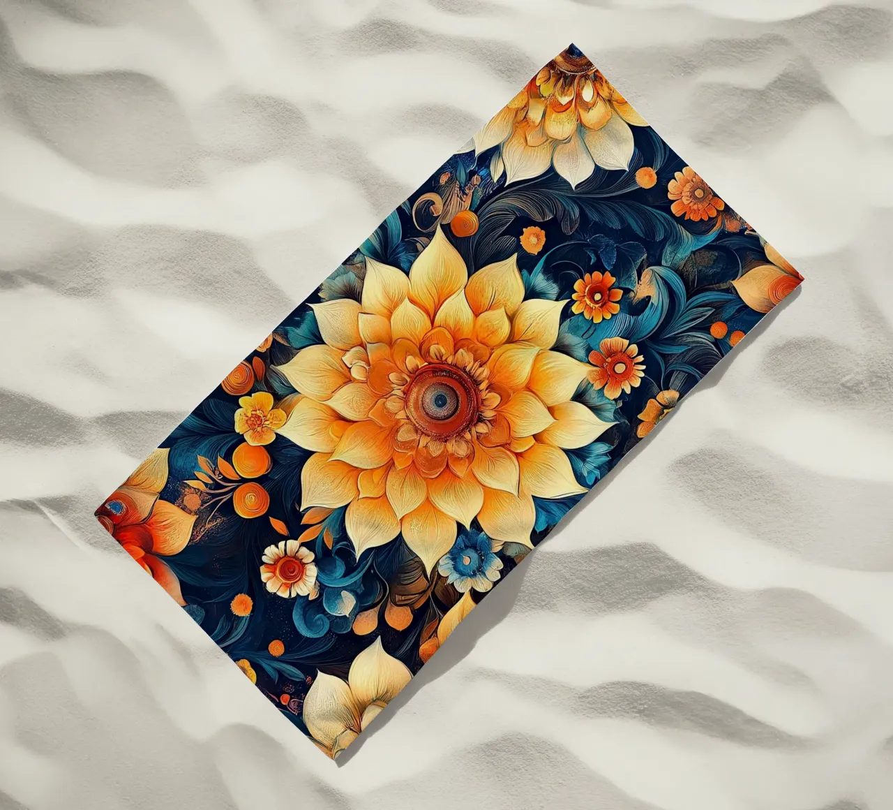 A Floral Tapestry Unveiled telo mare da Artful Bloom