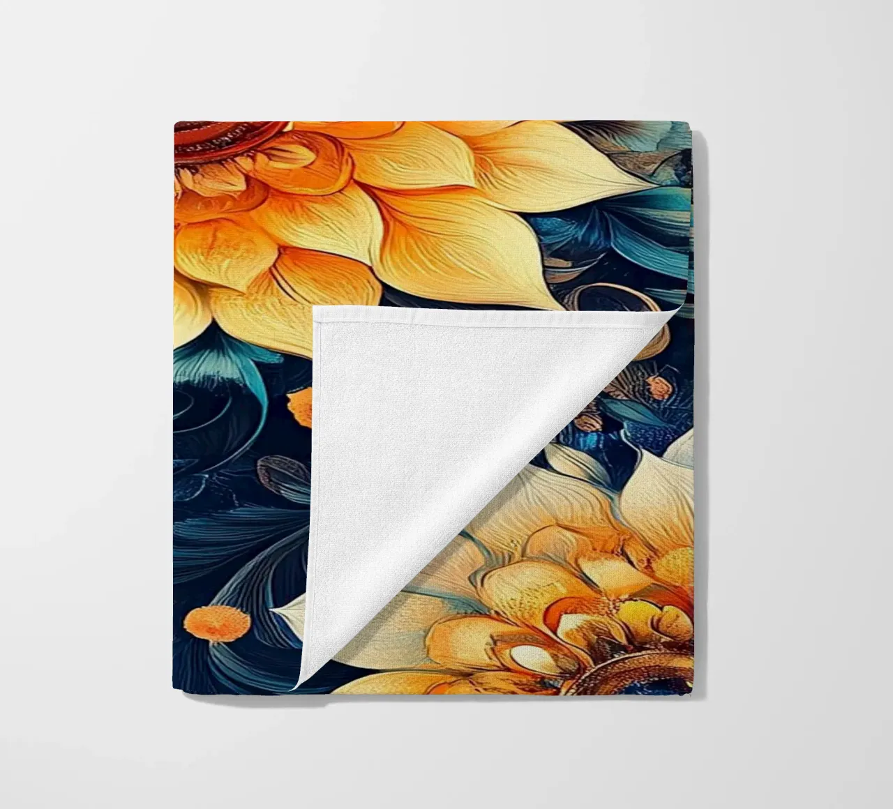 A Floral Tapestry Unveiled telo mare da Artful Bloom
