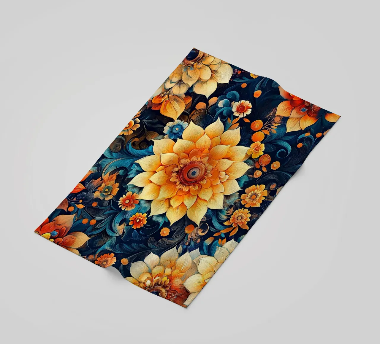 A Floral Tapestry Unveiled telo mare da Artful Bloom