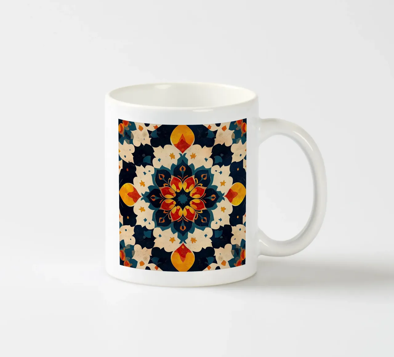 Petal Stories Untold Keramik Tasse von Artful Bloom