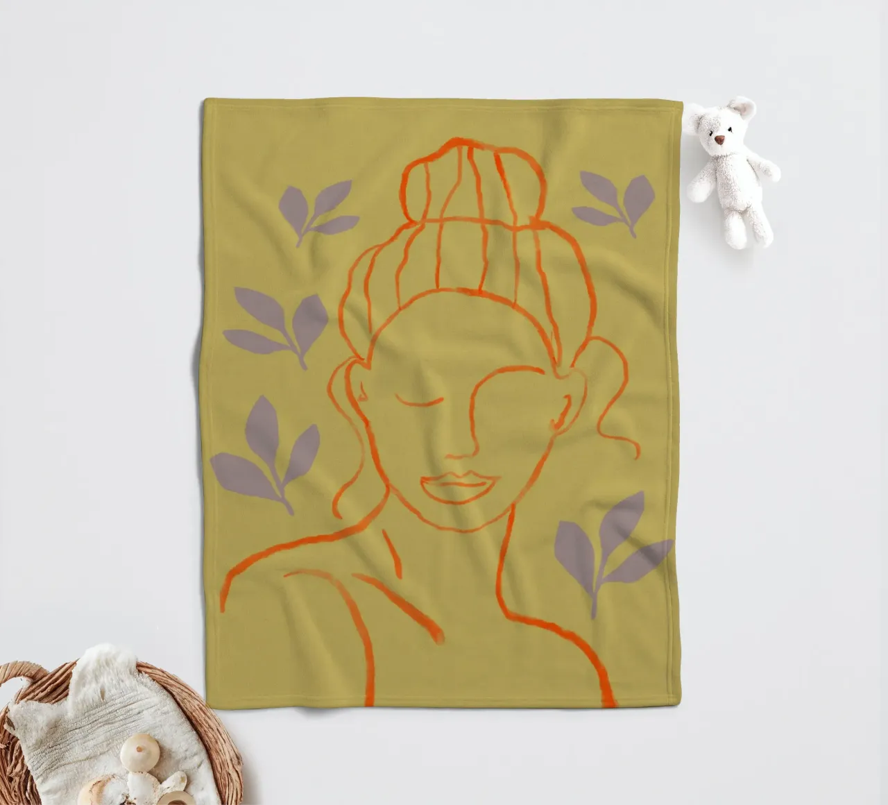 Vie Simple No 1H coperta in pile da treechild