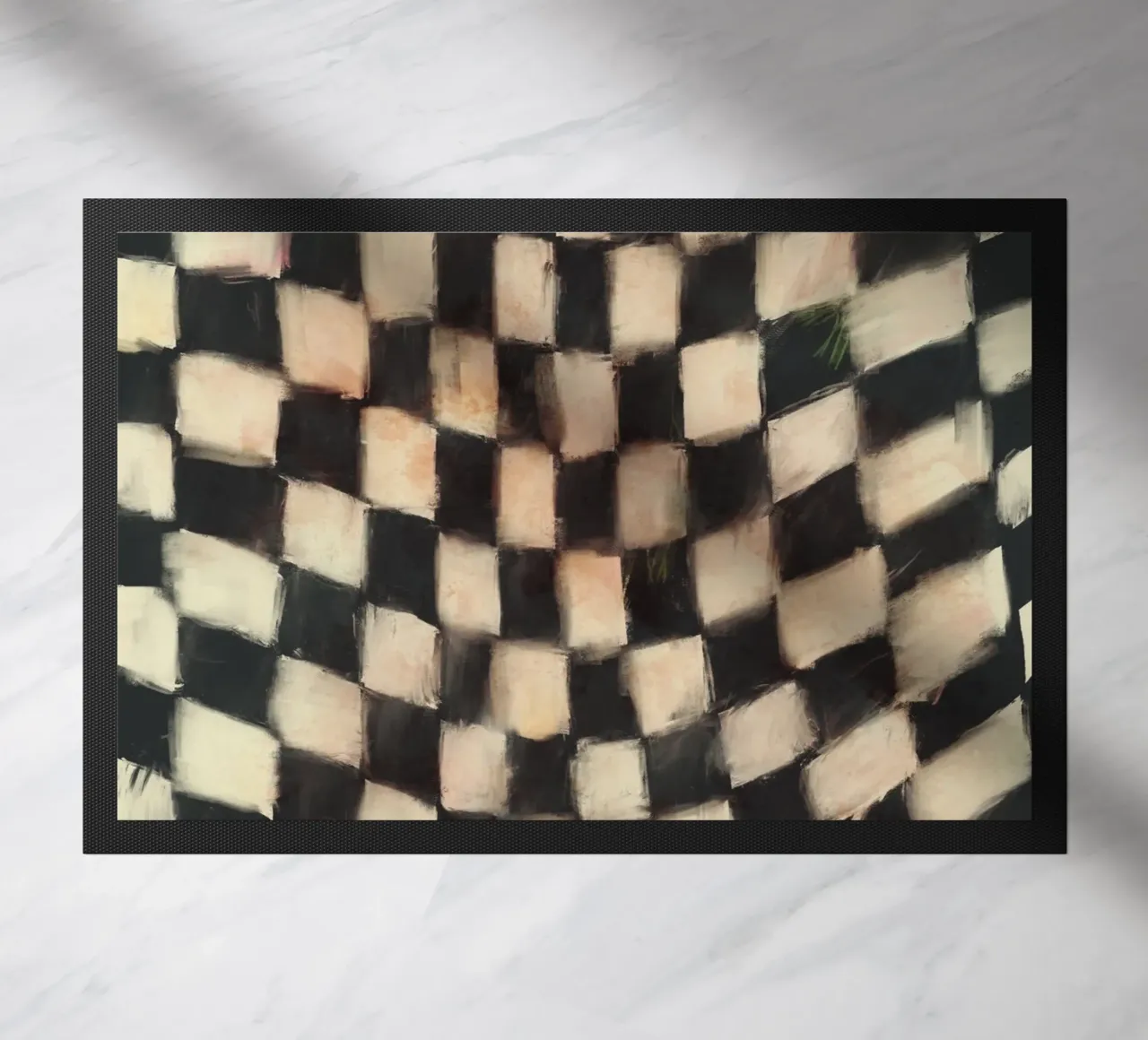 Black And White Checks zerbino da treechild