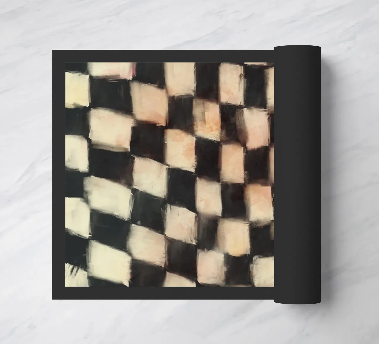 Black And White Checks zerbino da treechild