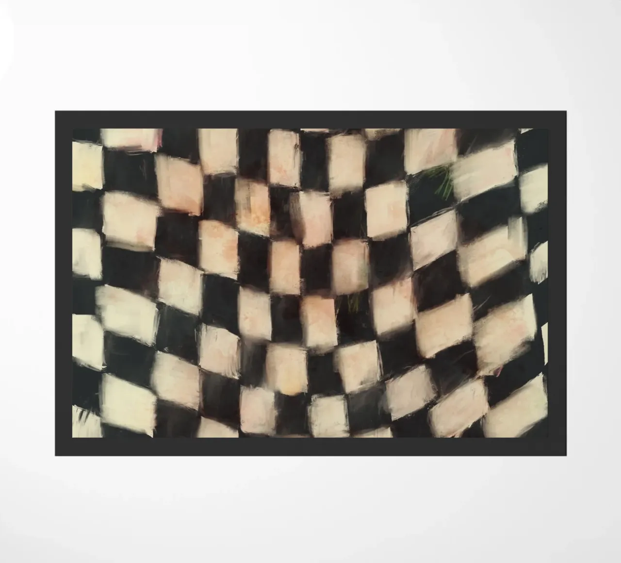 Black And White Checks zerbino da treechild