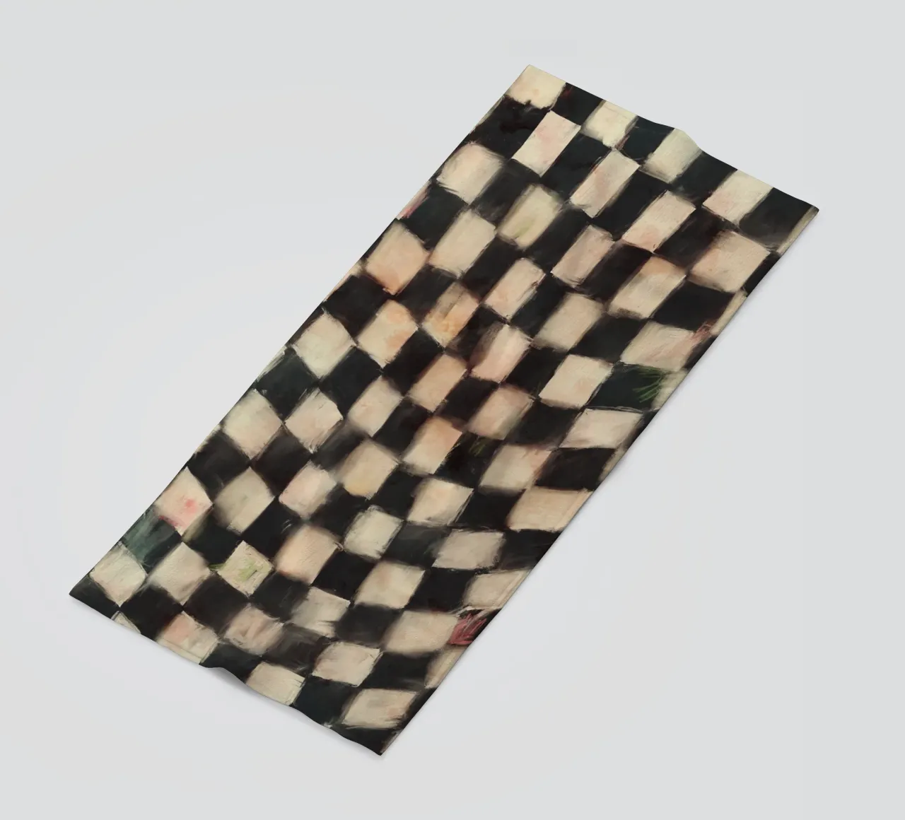 Black And White Checks telo mare da treechild