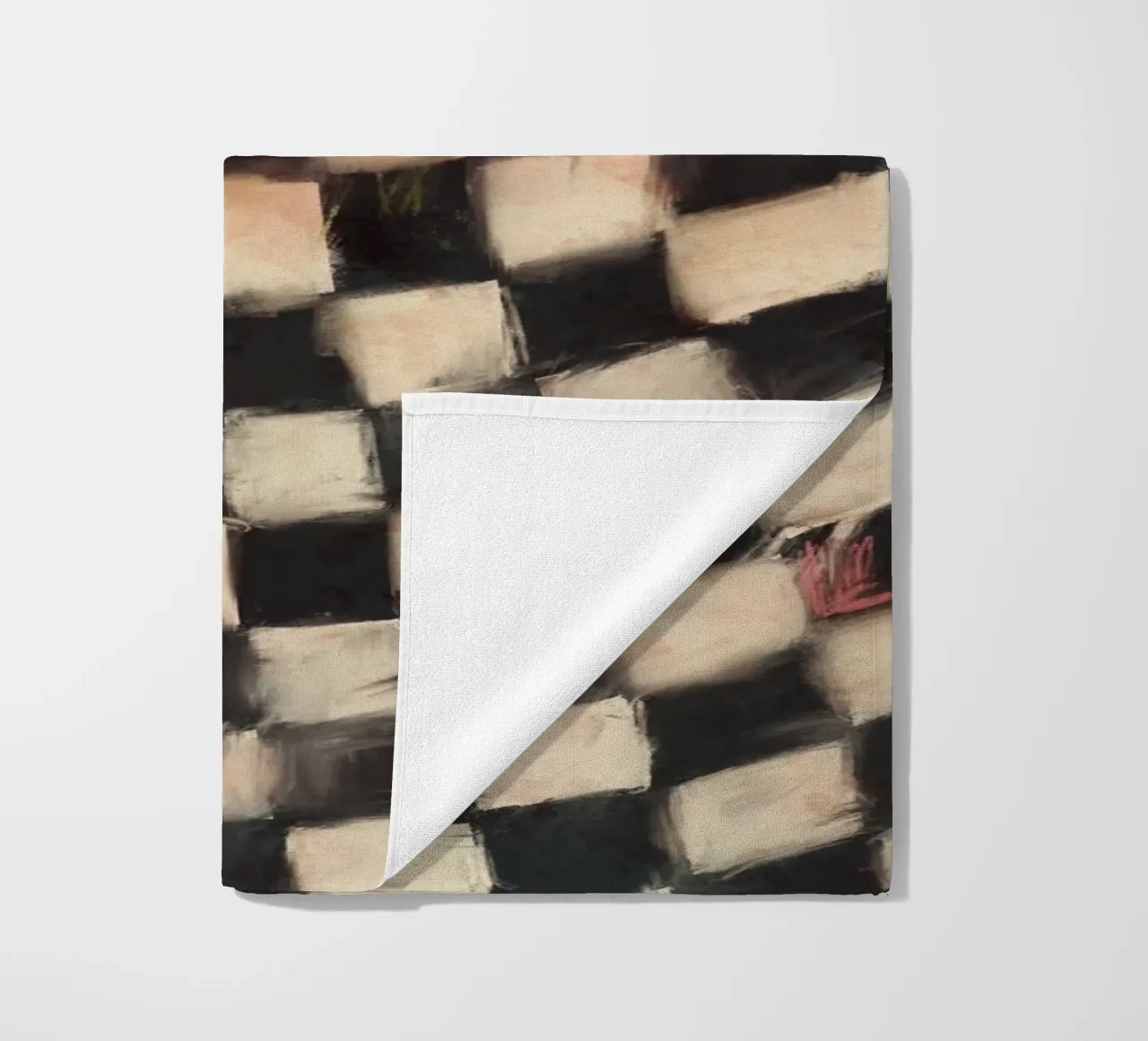 Black And White Checks telo mare da treechild