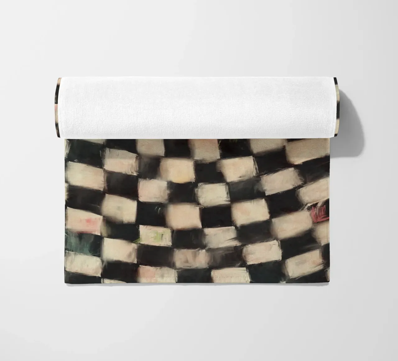 Black And White Checks telo mare da treechild