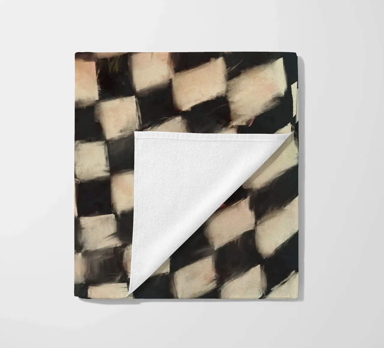 Black And White Checks telo mare da treechild